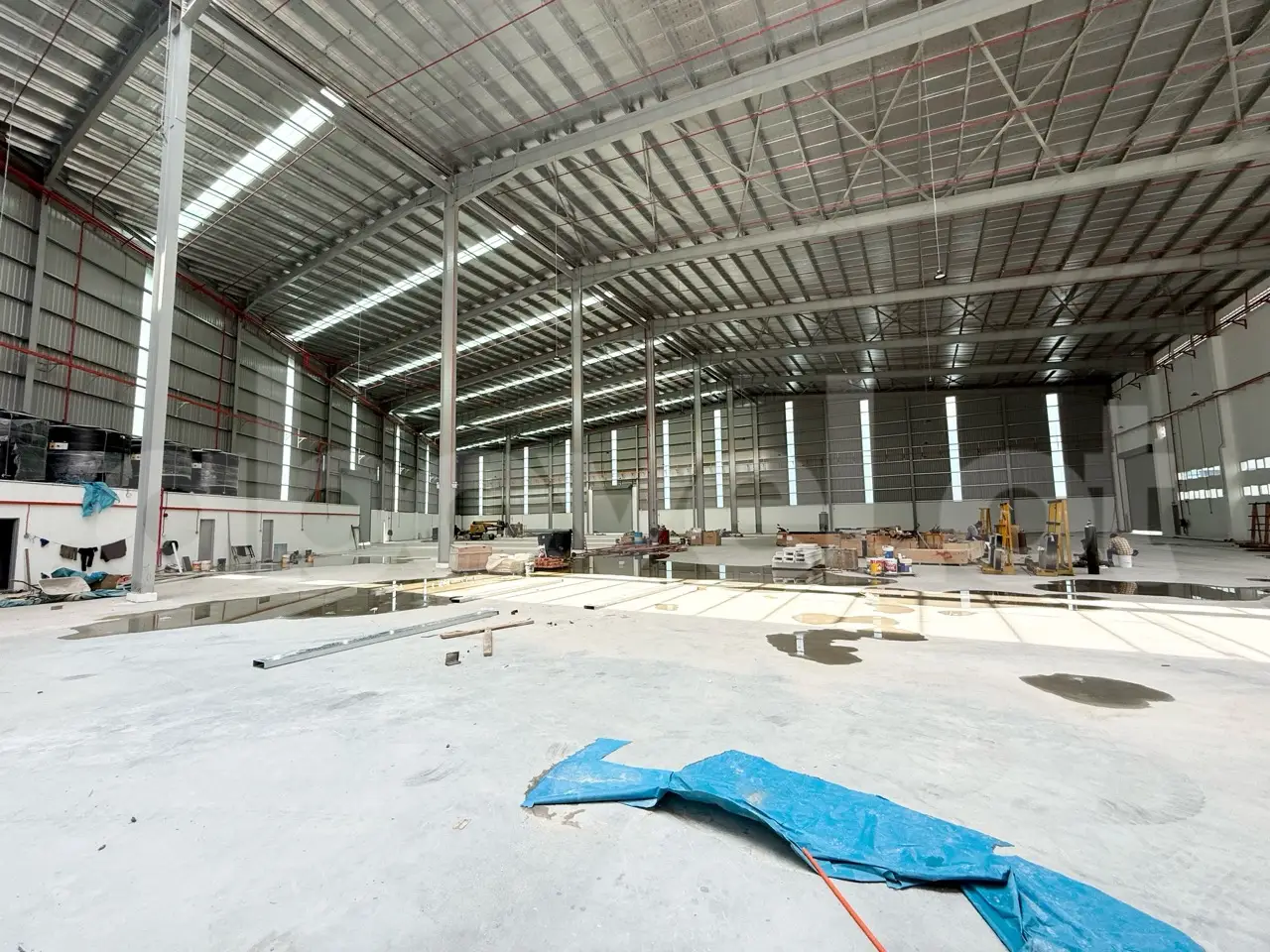 Detached factory interior at Batu Kawan Industrial Park, Penang
