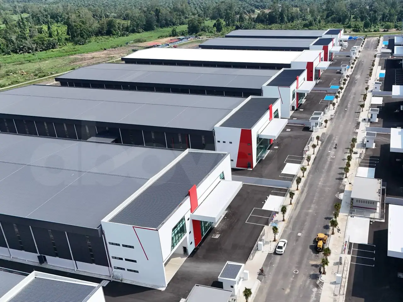 VDI BRAND NEW Detached Warehouse Factory 51600sf For Rent Batu Kawan Valdor