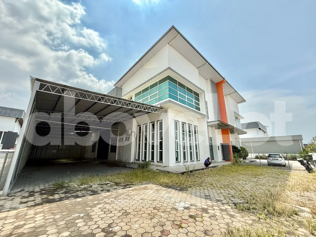 Sungai Lokan 1.5-Storey Semi-D Factory Warehouse for Rent in Butterworth